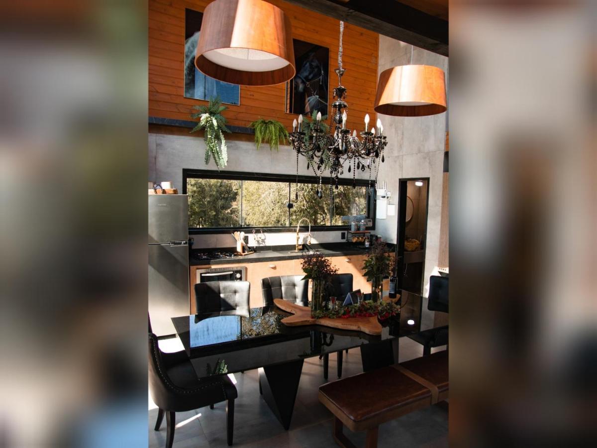 Cabana Horses La Contemporanea Proximo A Cidade E Vista Ponto Turistico Pedra Morro Do Campestre Urubici Exterior foto
